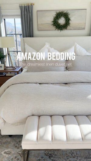 Check out this item I found on LTK https://liketk.it/4wDrS?product=a6ca74fc-cc2a-11ee-923b-0242ac110042  Download the LTK app to take a look! Duvet With Quilt, How To Layer Bedding, Bed Layering Ideas, Transitional Modern Bedroom, Amazon Area Rugs, Grey Linen Curtains, Amazon Bedding, Bedroom Bedding, Transitional Modern