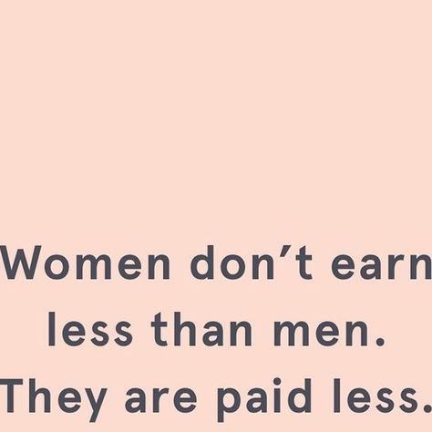 The Equality Institute on Instagram: "Women are paid a percentage of a white man’s wage for doing the same work. In Australia, the gender pay gap currently sits at 15.3%. You can educate yourself on why that is here: http://bit.ly/2uq3AHD. Let’s consider how we can close the wage gap for women of all ethnicities and backgrounds - and reach an equal wage for equal work.⠀" Gender Equality At Work, Equal Pay For Women, Female Equality, Wage Gap, Feminist Af, Work In Australia, Equal Pay, Gender Pay Gap, Educate Yourself