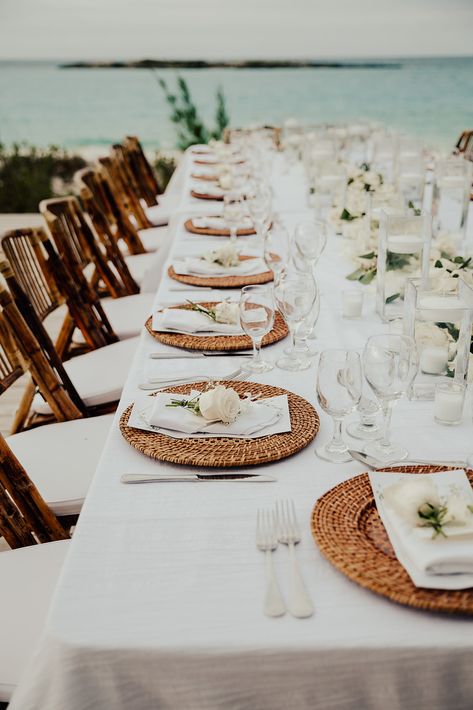 Bahamas Beach Wedding, Destination Wedding Table Decor, Bahamas Elopement, Resort Wedding Decor, Elopement Table, Bahamas Trip, Beach Wedding Tables, Destination Wedding Caribbean, Weddings Beach