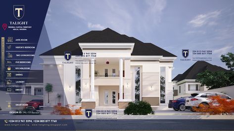 House Architecture Styles, Bungalow Floor Plans, Duplex Plans, 2 Storey House Design, Classical House, Duplex Design, Classic House Exterior, Classic House Design, Modern Bungalow House