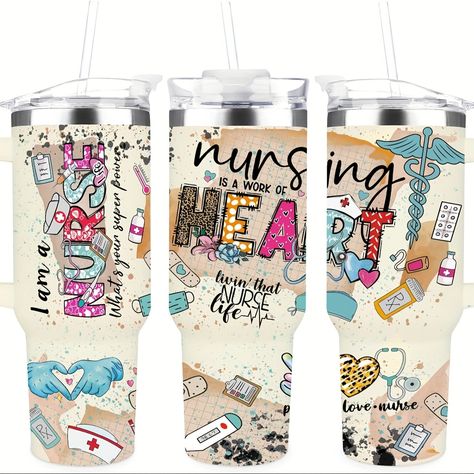 Faster shipping. Better service Gifts For Nursing Students, Nursing Gifts, Nurse Appreciation Week, Nurse Tumbler, Nurses Week Gifts, Nursing Student Gifts, Nurse Appreciation Gifts, Nurse Mugs, Tea Jar