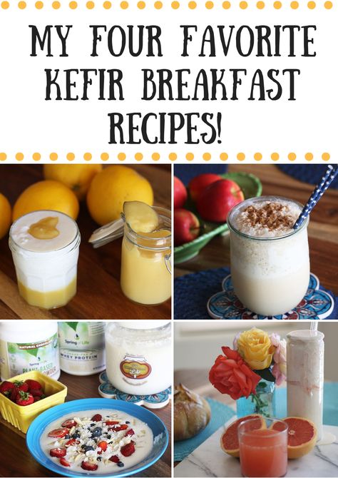 Kefir Breakfast Recipes, Recipes Using Kefir Milk, Goat Kefir Recipes, Ways To Eat Kefir, Uses For Kefir, Kefir Milk Recipes, Kefir Breakfast Bowl, What To Do With Kefir, How To Eat Kefir