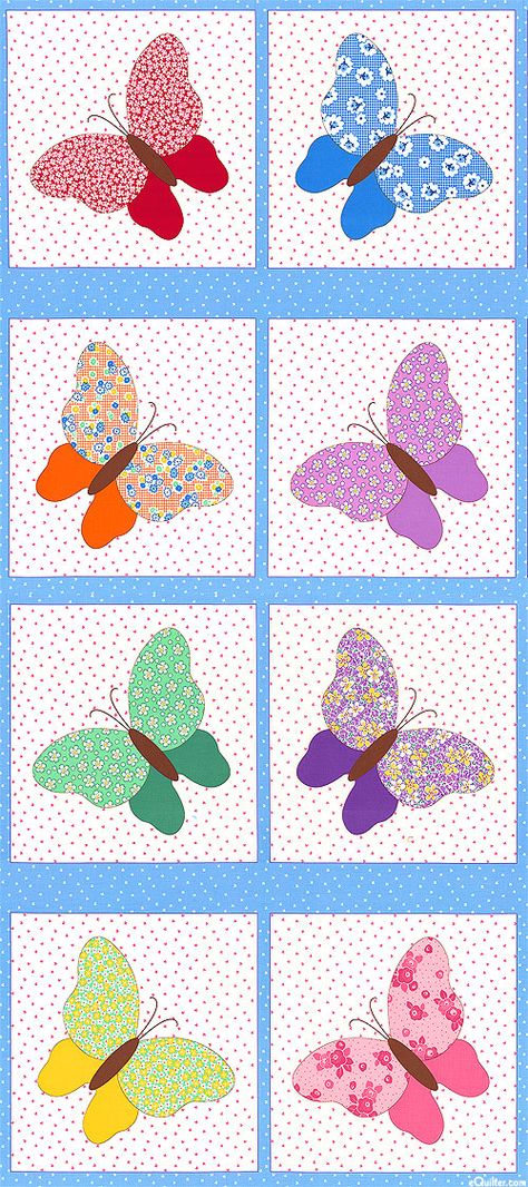 Applique Butterflies Free Pattern, Butterfly Quilt Pattern Appliques, Butterfly Applique Quilt, Butterfly Quilt Patterns Free, Butterfly Quilting Designs, Applique Butterfly Pattern, Free Butterfly Quilt Pattern, Butterfly Quilt Pattern Free, Butterfly Quilts Ideas