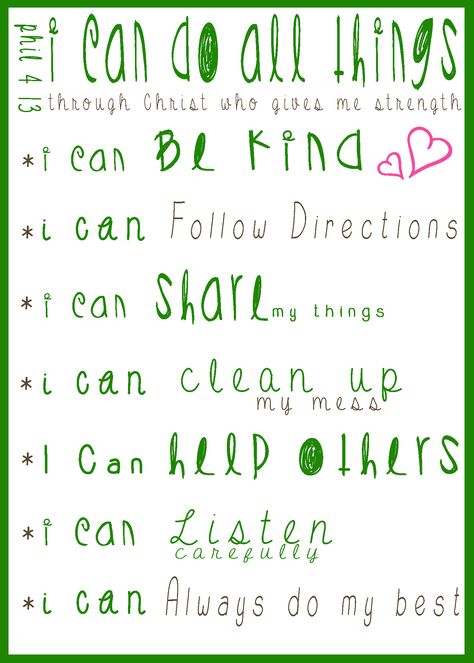 Classroom rules for what we CAN do in the classroom Phil 4:13 Christian School Classroom Rules, Christian Classroom Rules, Sunday School Rules, House Rules For Kids, Christian Classroom, Sunday School Classroom, Rules For Kids, School Rules, Christian Education