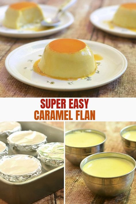 Smooth, rich and creamy Leche Flan using whole eggs and easy caramel syrup  #dessert #filipinofood #caramel #custard #flan #comfortfoods Leche Flan Cake Recipe, Almond Milk Flan, Creamy Leche Flan Recipe, Whole Eggs Leche Flan Recipe, Mexican Caramel Flan, Caramelized Walnuts, Caramel Flan, Air Fryer Recipes Appetizers, Creme Dessert