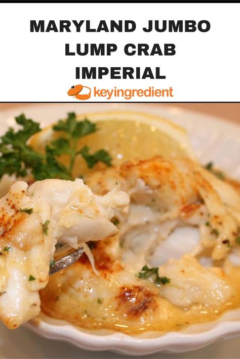 Crab Imperial Sauce, Artificial Crab Recipes, Crab Imperial Recipes, Crab Pie, Crab Imperial, Jumbo Lump Crab, Crab Meat Recipes, Crab Dishes, Lump Crab