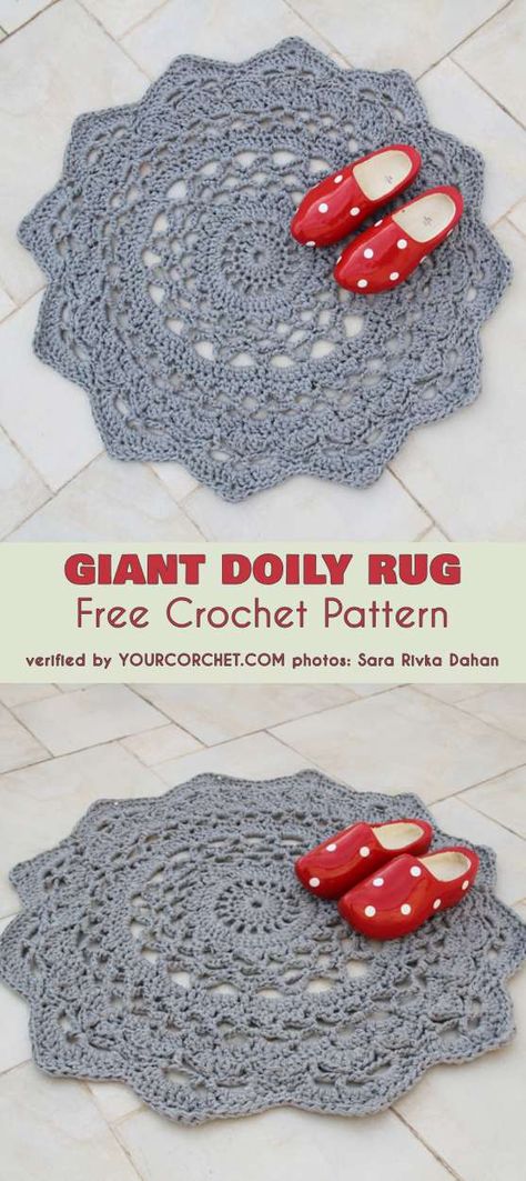 Doily Display, Area Rug Ideas, Crochet Rug Patterns Free, Crochet Doily Rug, Doily Rug, Crochet Rugs, Rug Patterns, Crochet Carpet, Crochet Cushion Cover