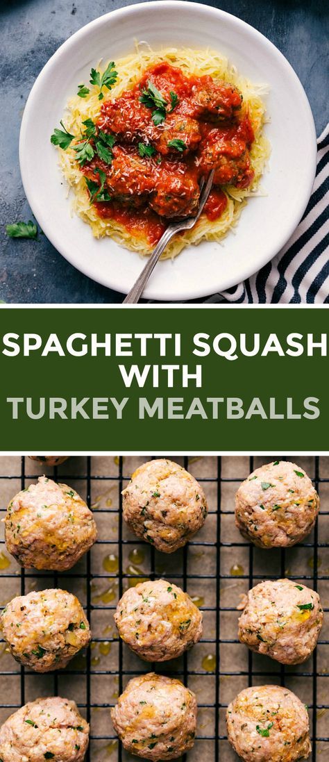 Lean And Green Meatballs Optavia, Spaghetti Squash Recipes Turkey, Low Calorie Turkey Recipes, Spaghetti Squash Turkey Recipes, Spaghetti Squash And Ground Turkey Recipes, Ground Turkey And Spaghetti Squash, Optavia Turkey Recipes, Meatballs With Spaghetti Squash, Ground Turkey Spaghetti Squash Recipes