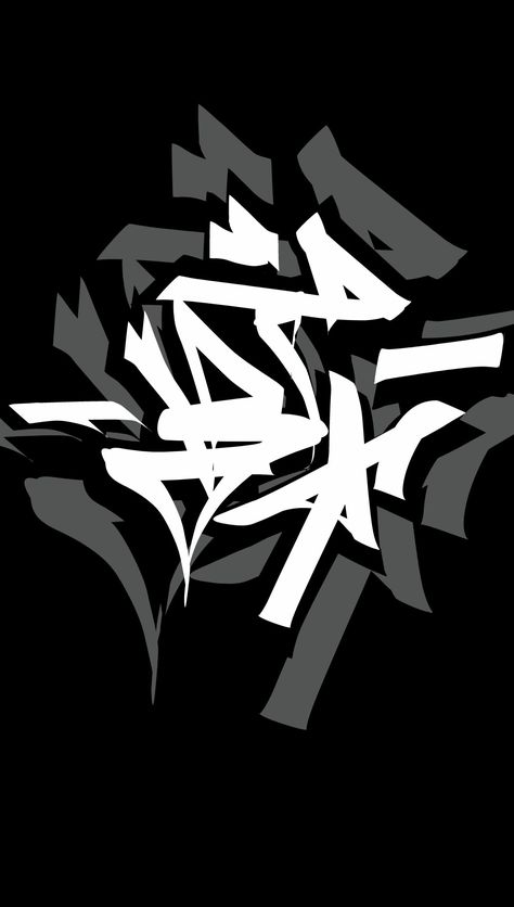 Handstyle graffiti Handstyle Graffiti, Japanese Graffiti, Graphic Design Clothing, Design Clothing, Design Posters, Graphic Design Posters, One Color, Art Wallpaper, Poster Design