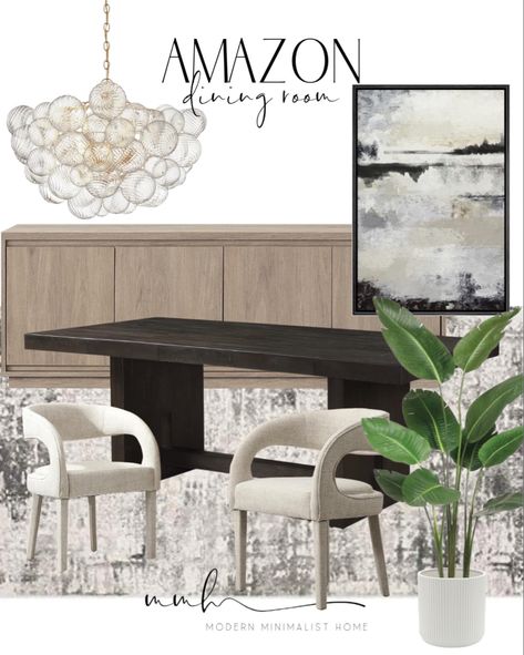 Dining Room inspo Dining // dining room // dining chair // dining table // dining room rug // dining room chair // dining room table // dining room chandelier // dining table decor // dining room decor home decor // modern home decor // decor // modern home // modern minimalist home // amazon home // home decor amazon // home decor 2023 // amazon home decor // wayfair // target home // target decor // home // Follow my shop @modern.minimalist.home on the @shop.LTK app to shop this post and ge Modern Organic Dining Room Ideas, Amazon Dining Room, Modern Organic Dining Room, Rh Dining, Table Decor Dining Room, Organic Dining Room, Dining Room Inspo, Chair Dining Table, Dining Room Table Settings