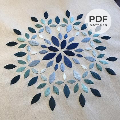 Abstract Embroidery Patterns, Geometric Embroidery Patterns, Cushion Embroidery, Hand Embroidery Patterns Flowers, Geometric Embroidery, Diy Embroidery Patterns, Hand Embroidery Tutorial, Handmade Embroidery Designs, Embroidery Stitches Tutorial