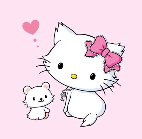 Kitty Hello Kitty Tumblr, Tea Princess, Hello Kitty Room Decor, Feminine Theme, Kitty Pfp, Hello Kitty Rooms, Charmmy Kitty, Hello Kitty Characters, My Fantasy World