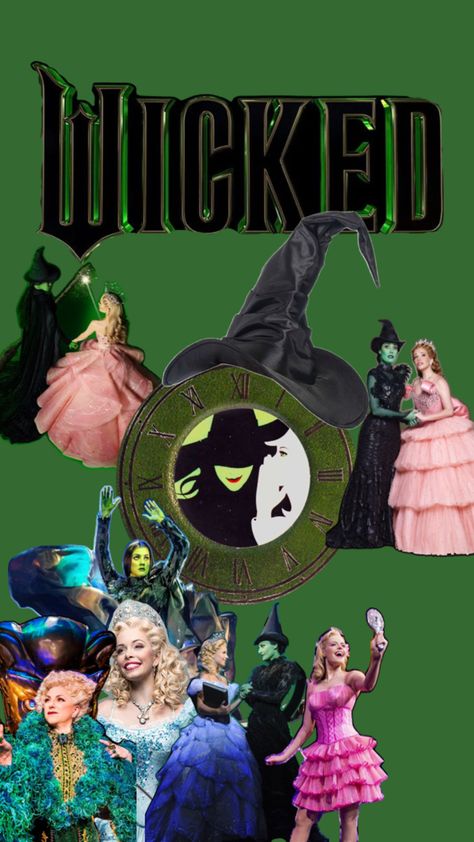 A collage of Wicked the musical Wicked The Musical, A Collage, Wicked, Musical, Collage