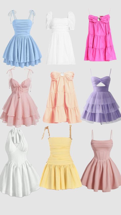 Pick your 6/7th grade dance dress❤️ Dresses For School Dances Middle School, 7th Grade Dance Dresses, 7th Grade Dance, Dresses For Middle School Dances, Middle School Dance Dresses, Middle School Dance, School Dance Dresses, Winter Formal Dresses, School Dance