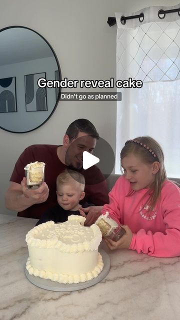 Jordan Murdock on Instagram: "Gender reveal 🩵🩷
Wait for the end 🤣

#genderreveal #genderrevealcake #momof3 #boyorgirl #itsaboy #pregnant #pregnancy #momswithcameras #momhumor" Couple Gender Reveal Ideas, Intimate Gender Reveal Ideas, Intimate Gender Reveal, Pregnancy Announcement Video, Gender Reveal Outfit, Micro Influencer, Gender Reveal Ideas, Gender Reveal Cake, Instagram Blogger