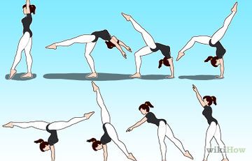 How to Learn to Do a Front Walkover in 1 Day: 8 Steps How To Do A Back Walkover, How To Do Gymnastics, Cheerleading Tips, Back Walkover, Cheerleading Workouts, Cer Nocturn, Gymnastics Moves, Dance Stretches, Gymnastics Tricks