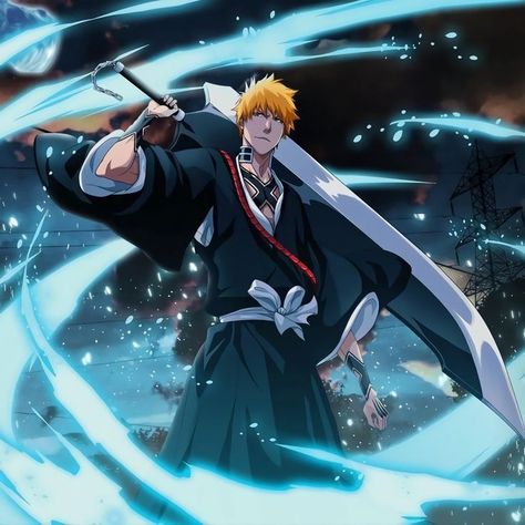 Ichigo Kurosaki Wallpaper, Kuchiki Byakuya, Bleach Drawing, Ichigo Y Rukia, Bleach Anime Ichigo, Bleach Anime Art, Kurosaki Ichigo, Ichigo Kurosaki, Anime Bleach