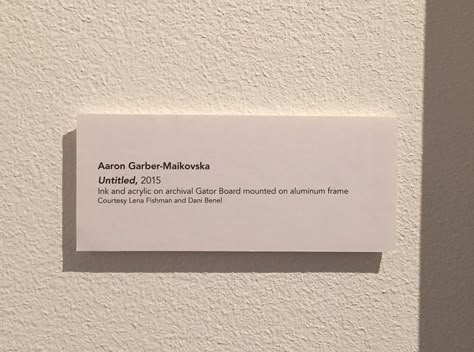 Museum Plaque Design, Minimalist Reception, Plaque Design, Gallery Wall Layout, Museum Exhibition Design, Art Invitation, Text Layout, Architecture Model Making, Exhibition Booth Design