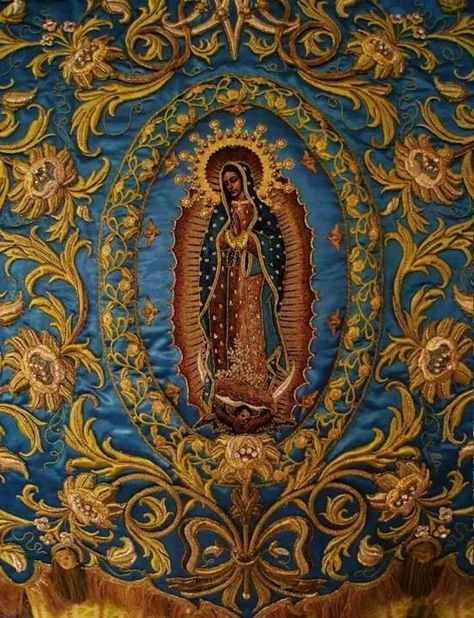 Guadeloupe Our Lady Of Guadeloupe, Virgin Mary Art, Virgin Of Guadalupe, Queen Of Heaven, Catholic Images, Blessed Mother Mary, Our Lady Of Guadalupe, The Virgin Mary, Lady Of Guadalupe