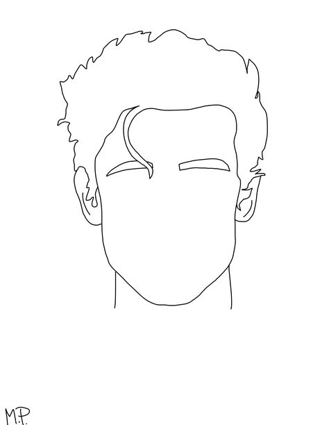 Drawing Shawn Mendes, Shawn Mendes Drawing Easy, Shawn Mendes Line Art, Shawn Mendes Drawing, Simple Outline Drawing, One Direction Drawings, Color Wallpaper Iphone, Minimalist Drawing, Outline Art