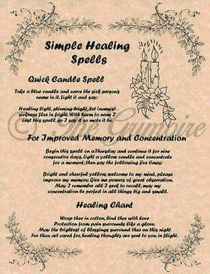 Healing spells Healing Sickness, Real Witchcraft, Real Love Spells, Real Witches, Wiccan Crafts, Magic Spell Book, Healing Spells, Magick Spells, Wiccan Spell Book