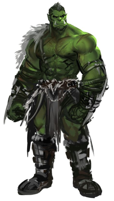 D O P E Y (drawing) Half-orc Male, Warcraft Orc, Half Orc, Marvel Games, Ghost Album, Pathfinder Character, Drawing Ideas List, Dnd Art, Fantasy Male