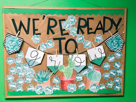 Cute Back To School Bulletin Board Ideas, Welcome To School Bulletin Boards, 3d Bulletin Board Ideas, Infant Room Bulletin Boards, Welcome Back To School Bulletin Boards, Kitten Room, Principal Ideas, Display Boards For School, Kindergarten Bulletin Boards