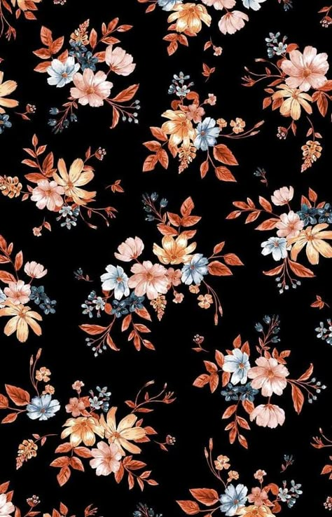 Flower Pattern Design Prints, Autumn Prints, Botanical Flowers Print, Flower Pattern Drawing, Flower Print Pattern, Botanical Flower Art, Floral Textile, Print Design Art, Textile Prints Design