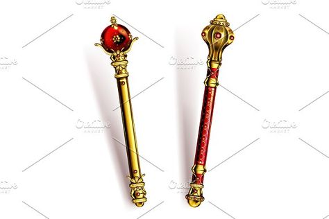 #Scepter #Gold #King #Queen #Royal #Wand #Gem #Sceptre #Golden #Vector #Coronation #Rod #Mace #Ancient #Staff #Monarch #Monarchy #Medieval #Emperor #Symbol #Imperial #Isolated #White #Background #Realistic #3d #Icon #Sign #Stick #Jewel #Crowning #Antique #Noble #Aristocrat #Royalty #Luxury #Classic #Heraldic #Insignia #Success #Wealth #Leadership #Kingdom #Majestic #Jewelry #Decoration #Authority #Treasure #Shiny #Illustration Golden scepter for king or queen, royal wand with gems for Monarch. Kings Scepter, Sceptre Royal, Shiny Illustration, Royal Staff, Outdoor Movie Party, Queen Royal, Hunter King, King George Iii, King Or Queen