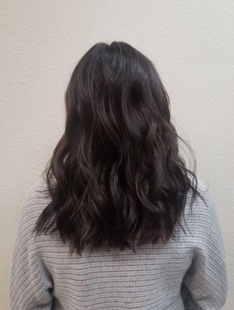 Just past the shoulder, full on the bottom with a little layering. Under Shoulder Length Hair With Layers, Past Shoulder Length Hairstyles, Just Below Shoulder Length Hair Haircuts, Hair Just Below Shoulders, Under Shoulder Length Hair, Just Past Shoulder Length Hair, Shoulder Blade Length Hair, Past Shoulder Length Hair, Hair Wishlist