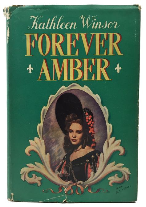 Forever Amber by Kathleen Winsor Forever Amber, January 1, Historical Romance, Amber, Romance, Book Cover, Books, Art