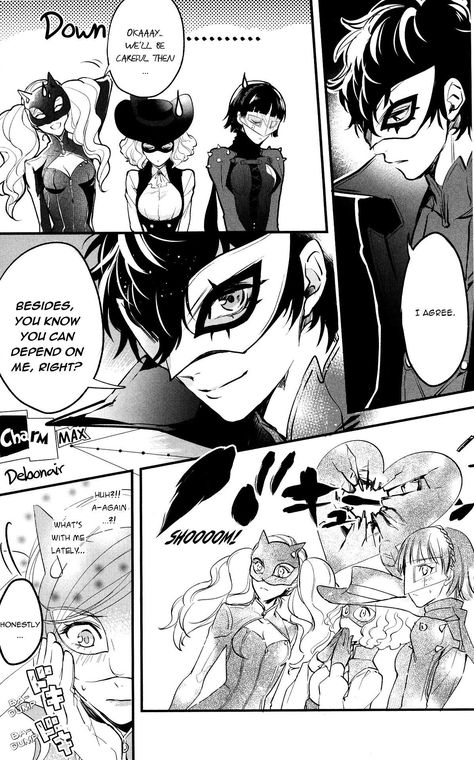 Persona 5 Female Joker, Persona 5 Ann X Joker, Persona 5 Comics, Persona 5 Makoto X Joker, Ann X Joker, Joker X Ann, Persona Game, Persona 5 Ann, Persona 5 Makoto