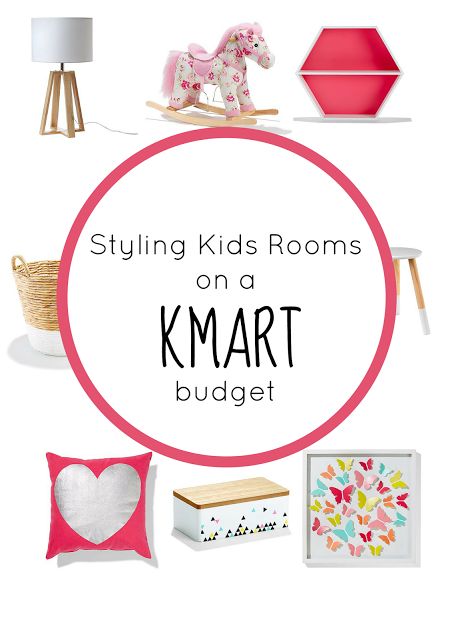 Styling Kids Rooms on a Kmart Budget Kmart Bedroom Ideas Decor, Kmart Styling, Kids Bedroom Makeover, Kmart Australia, Kmart Home, Kids Budget, Nursery Makeover, Kmart Hacks, Georgian House