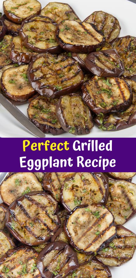 Grilled Eggplant Recipes, Low Carb Lasagna, Eggplant Recipe, Eggplant Dishes, Easy Grilling, Grilled Eggplant, Eggplant Recipes, Roasted Peppers, Least Favorite