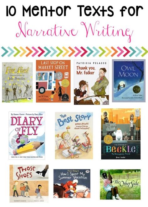 Narrative writing prompts are best when you have a mentor text to go along with it! I love some narrative writing! (Freebie Included) Mentor Texts For Narrative Writing, Teaching Narrative Writing, Writing Mentor Texts, Second Grade Writing, Personal Narrative Writing, 5th Grade Writing, Third Grade Writing, 3rd Grade Writing, 2nd Grade Writing