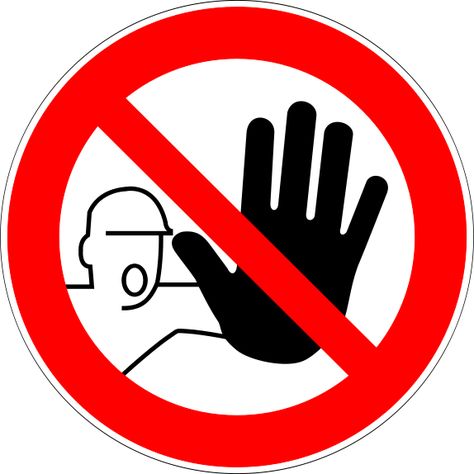 Prohibition Signs and Symbols: Do Not Enter Sign Safety Signs And Symbols, Hazard Symbol, Do Not Enter Sign, Construction Theme Party, Danger Signs, Lab Safety, Do Not Enter, Safety Signs, Safety Posters