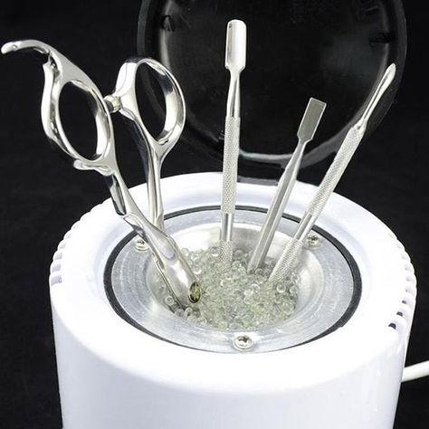 Keep your nail utensils clean with this mini sterilizer box. Check it out!  Follow us for todays hottest trending products!  @epicworldstore  #Mini #HighTemp #Sterilization #epicworldstore Lit Meaning, Save Electricity, Professional Nail Art, Metal Tools, Nail Art Tools, Professional Nails, Nail Tools, Glass Ball, Tools And Equipment