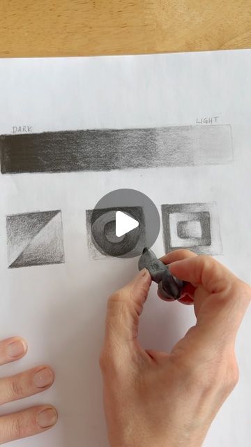 Ms. S- Art Lessons on Instagram: "I love this simple little shading exercise for teaching students how to use drawing pencils. I first saw this on the account @artofteaching and I liked how straightforward it is, but also presents a challenge for beginners. I teach my students to create the gradient without any blending tools for this exercise…I don’t even want to get into the whole tortillion/stump versus pencil blending controversy 😆 but I do think it’s valuable to learn how to vary your pressure and layer just using pencils. This is such an easy exercise because you don’t need a worksheet You can show a completed example on the projector or SmartBoard, or do the exercise with students using a document camera. Hope you try this out! #pencilshading #drawingexercise #arttutorial #artteach Shading Exercises, Pencil Shading Drawings, Pencil Blending, The Projector, Easy Exercise, How To Fade, Document Camera, Camera Drawing, Drawing Pencils