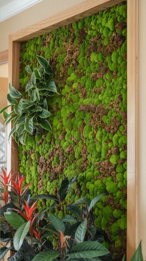 Here is a detailed and engaging product description for the Moss Wall:

Bring the beauty of nature indoors with our live moss walls, expertly crafted to purify the air, reduce stress, and elevate your space. These sustainable, low-maintenance walls are made from a blend of natural moss and substrate, ensuring a lush, vibrant display that thrives in any environment.interior
#design
#trend Moss Walls, Water Feature Wall, Moss Wall, Nature Inspired Design, Nature Indoors, Modern Prints, Air Plants, Interior Design Trends, Water Features