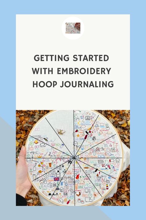 Discover the art of dividing the months on your embroidery journal hoop through a comprehensive and user-friendly tutorial. Master this technique independently with the assistance of our step-by-step guide. Unleash your creativity and enhance your embroidery skills like never before! Embroidery Journal Template, Embroidery Journaling, Embroidered Journal, Pie Chart Template, Embroidery Journal, Step Tracker, Monthly Journal, Sewing Crafts Tutorials, Journal Template