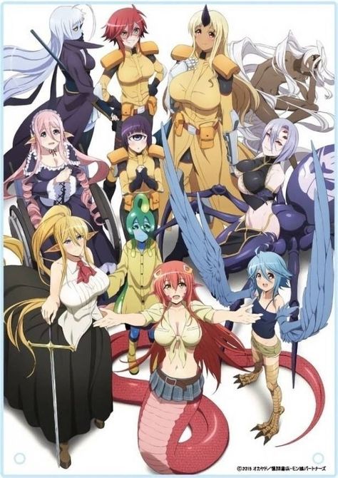 Monster Musume, Blonde, Books, Anime