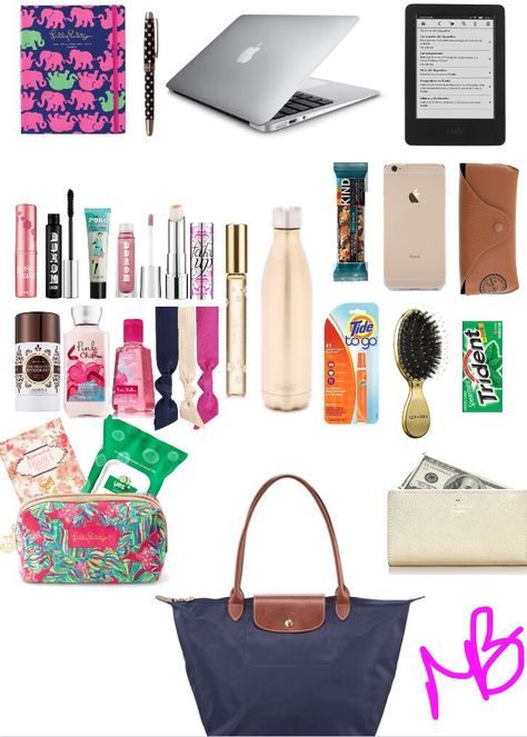 What's in my purse? Organization Backpack, Purse Necessities, What's In My Backpack, School Survival Kits, What's In My Purse, In My Purse, What's In My Bag, School Bag Essentials, Backpack Essentials