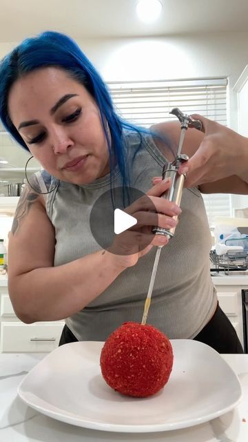 Nanajoe19 on Instagram: "Making hot Cheeto balls stuffed with a Taco Bell twist with my oldest son!   #Reels #Explore #HotCheetos #HotCheetoBalls #recipes #Food #Foodie" Cheeto Balls, Hot Cheetos Balls, Cheetos Recipe, Cheese Ball Recipes Easy, Viral Recipes, Mexican Snacks, Budget Friendly Dinner, Hot Cheetos, How To Make Taco