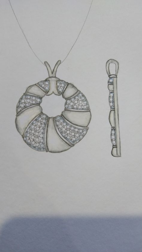 Pendant Sketch Jewelry Design, Jewellery Design Sketches For Beginners, Pendant Sketch, Pendant Drawing, Jewelry Drawings, Jewellery Sketch, Ring Sketch, Jewel Drawing, Gold Drawing