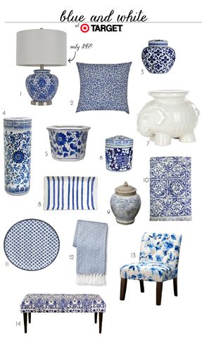 It’s been a while since I’ve done a post about blue and white accessories at Target, but they continue to have some great options (more online than in-store). Whether you want to add a lot of blue and white or just a touch, I’ve posted some of my favorite finds: 1  //  2  //  3  … Decor Jars, Blue And White Decor, Blue And White Living Room, Target Accessories, Blue White Decor, Target Home Decor, Dekor Diy, Target Finds, White Accessories