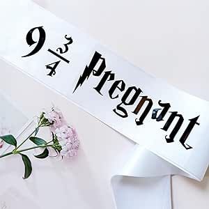 Amazon.com: Magnusson's Garden 9 3/4 Pregnant Parry Hotter Themed Baby Shower Sash, Witch or Wizard Gender Reveal Mommy to Be Sash, HP Welcome Baby Muggle Party Decorations and Supplies (White and Black) : Home & Kitchen Harry Potter Theme Baby Shower, Harry Potter Themed Baby Shower Ideas, Witch Or Wizard Gender Reveal, Harry Potter Baby Shower Ideas, Baby Shower Sash, Harry Potter Girl, Harry Potter Baby Shower, Harry Potter Baby, Mommy To Be