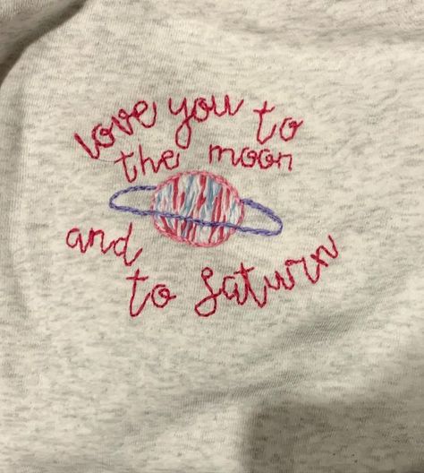 etgcrafting on Instagram: "TS embroidery 💖🌙🪐" Taylor Swift Embroidery Ideas Clothes, Embroidered Taylor Swift, Hand Embroidery Taylor Swift, Taylors Version Embroidery, Taylor Swift Sweatshirt Embroidery, Taylor Swift Embroidery, Embroidered Taylor Swift Lyrics, Ren Faire Costume, Book Dress