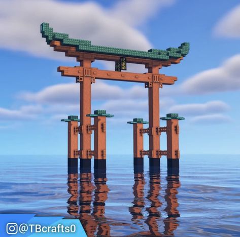 Japanese Minecraft Builds, Minecraft Japanese House, Construction Minecraft, Minecraft Japanese, Minecraft Building Ideas, Minecraft Building Guide, Minecraft Decoration, Rumah Minecraft Sederhana, Bangunan Minecraft