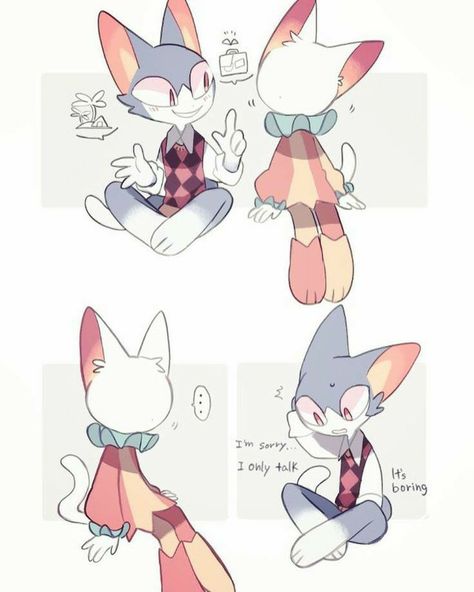 Animal Crossing Cats, Animal Crossing Funny, Animal Crossing Fan Art, Cool Doodles, Animal Crossing Characters, Anime Animals, Doodle Drawings, An Animal, Creature Art