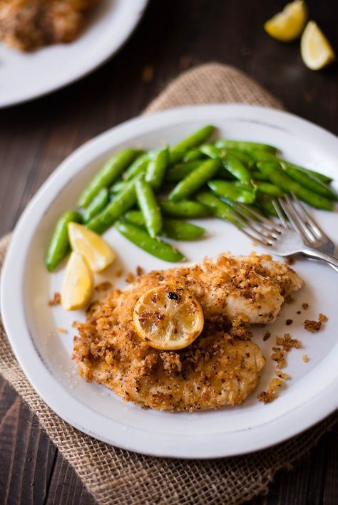 Panko Crusted Tilapia, Tilapia Recipe, Crusted Tilapia, Tilapia Recipes, Fish Dishes, Seafood Dishes, Fish And Seafood, Sweet Pea, Healthy Foods